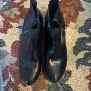 Rampage Black Leather Footwear women 8